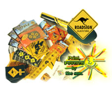 A pictorial view of some Roadsign products